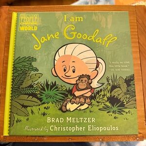 I am Jane Goodall Children’s Book Ordinary People Change the World B. Meltzer